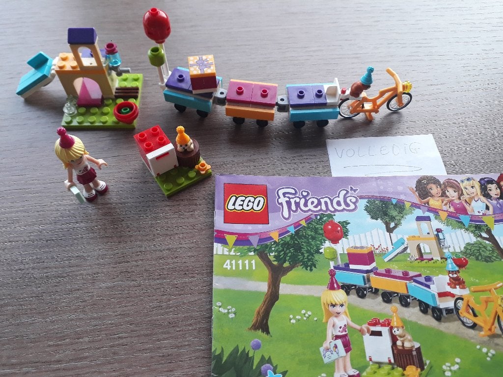 Lego Friends 41111 - Feesttrein, Lego, Friends, Ophalen of Verzenden, Zo goed als nieuw