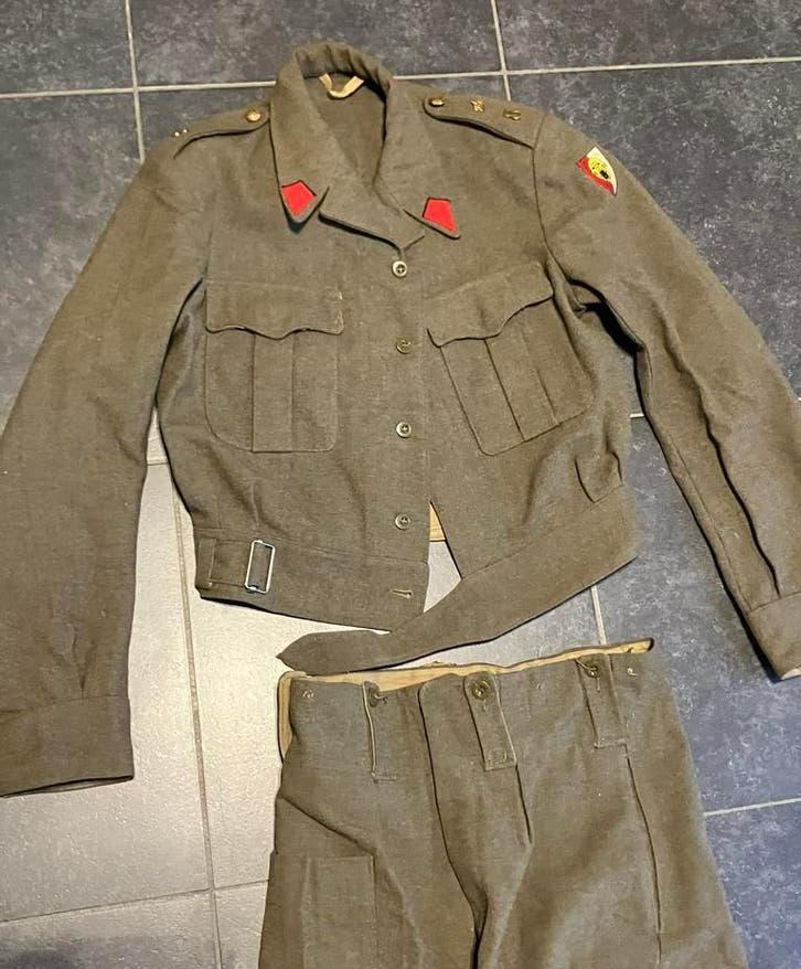 Belgisch legeruniform, Ophalen of Verzenden, Landmacht, Kleding of Schoenen