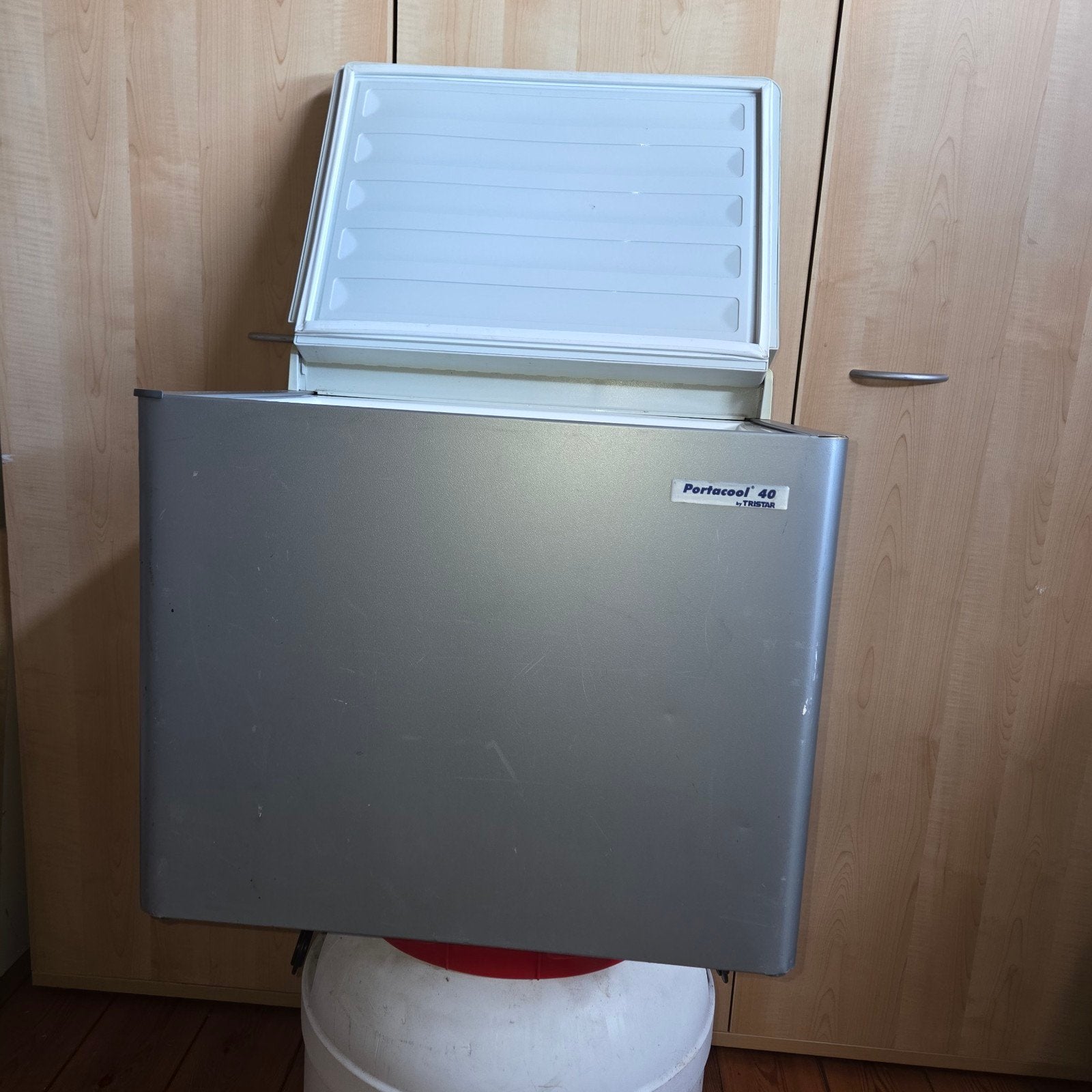 campeer koelkast, Enlèvement, Utilisé, Glacières, Électrique
