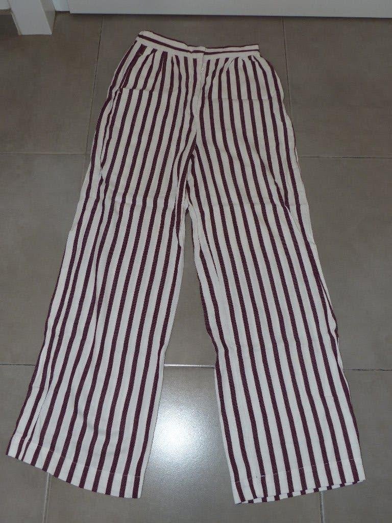 Gestreepte broek Karen Damen by JBC - maat 36, JBC, Ophalen of Verzenden, Zo goed als nieuw, Maat 36 (S)