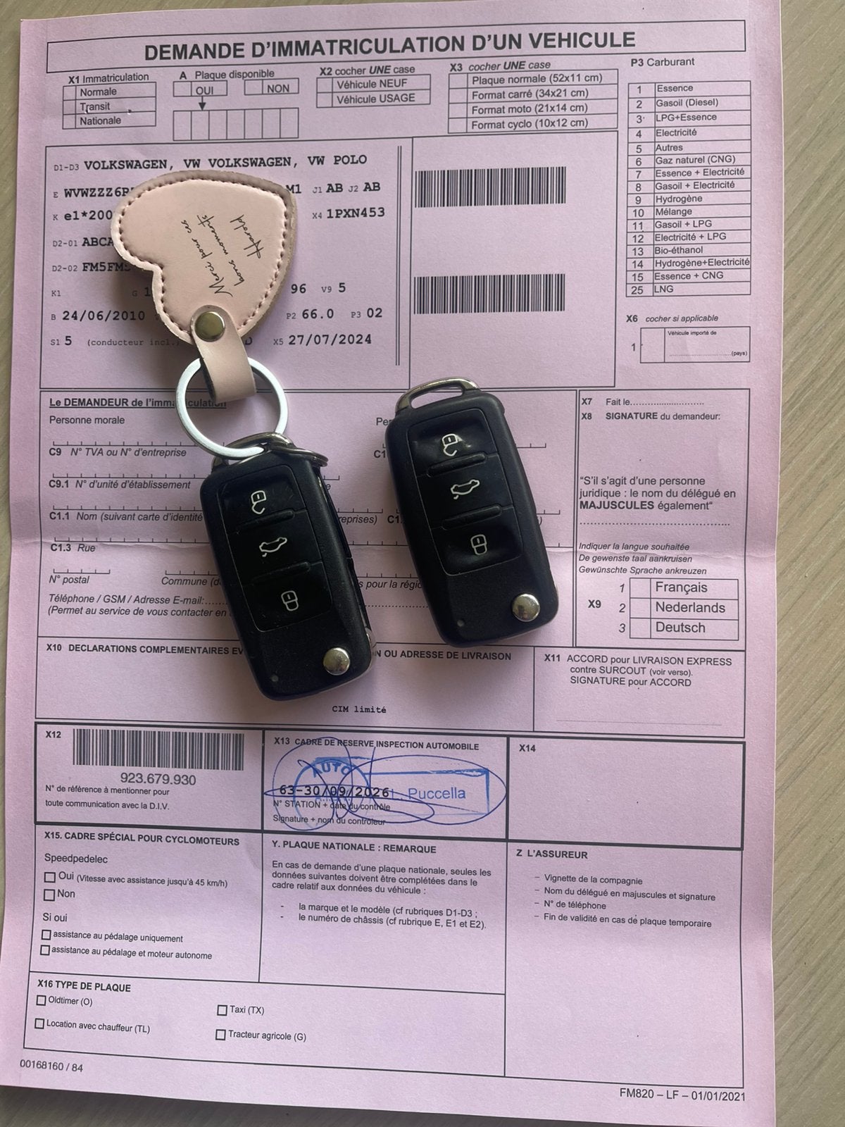 VW POLO 1,6tdi Blue Motion prête à immatriculer, Système Start/Stop, Achat, Boîte manuelle, 5 portes