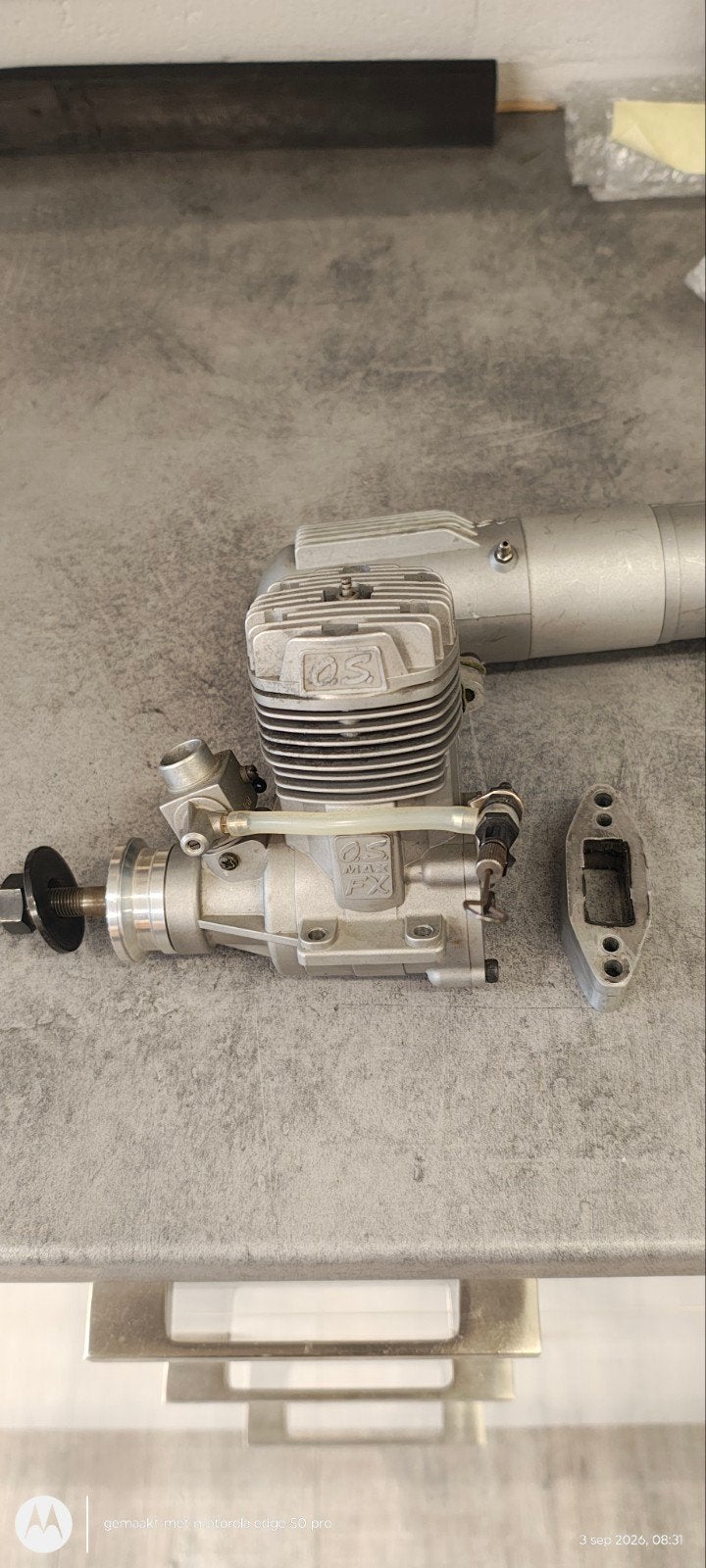 OS max FX 160 Nitro vliegtuig motor., Hobby en Vrije tijd, Modelbouw | Radiografisch | Vliegtuigen, Ophalen of Verzenden, Zo goed als nieuw