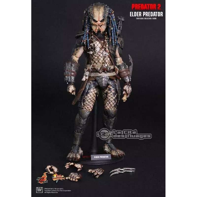 Hot Toys Elder Predator 2.0, Collections, Enlèvement ou Envoi, Utilisé, Film, Statue, Réplique ou Modèle
