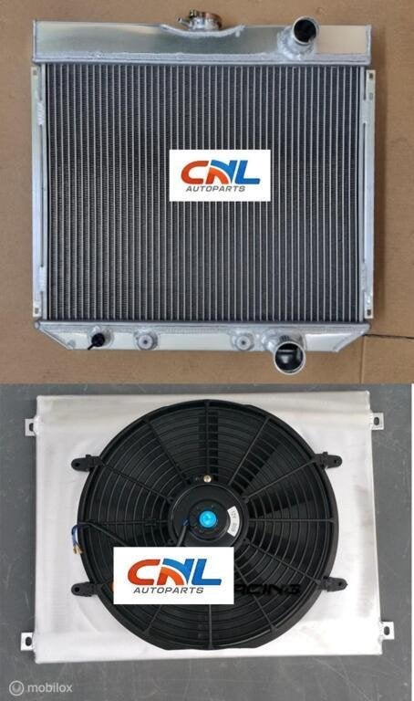 Radiateur+Shroud+Fan For 67-70 Ford Mustang/Mercury Cougar, Neuf, Enlèvement ou Envoi