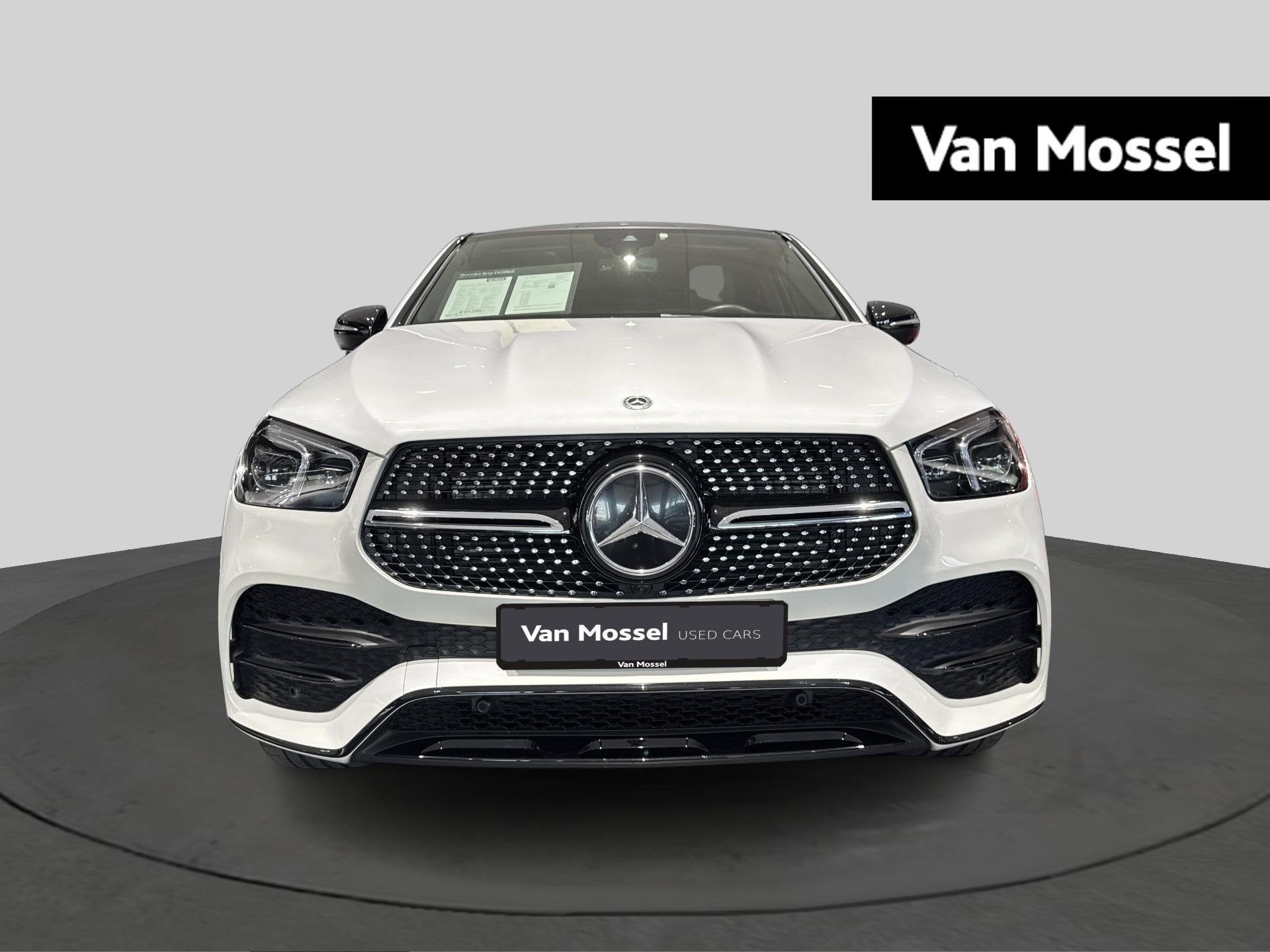 Mercedes-Benz GLE Coupé 350 e AMG LINE + AIRMATIC + TREKHAA, Dealer onderhouden, Gebruikt, Wit, Plug-in hybride