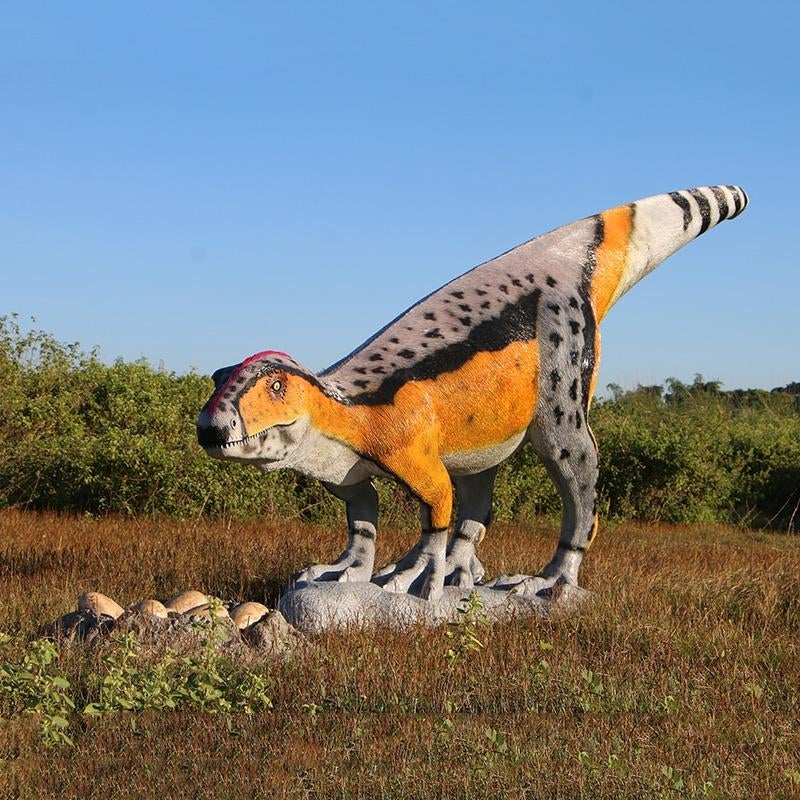 Dinosaures, théropode adulte — Statue de dinosaure, 519 cm