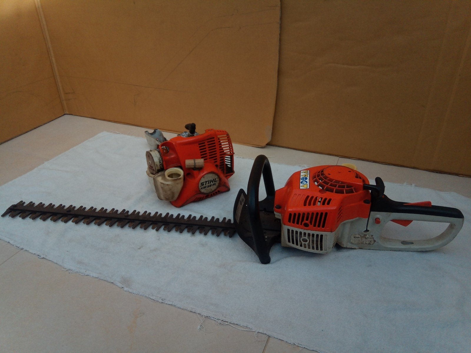 Stihl voor onderdelen, Tuin en Terras, Ophalen, Gebruikt, Benzine, STIHL