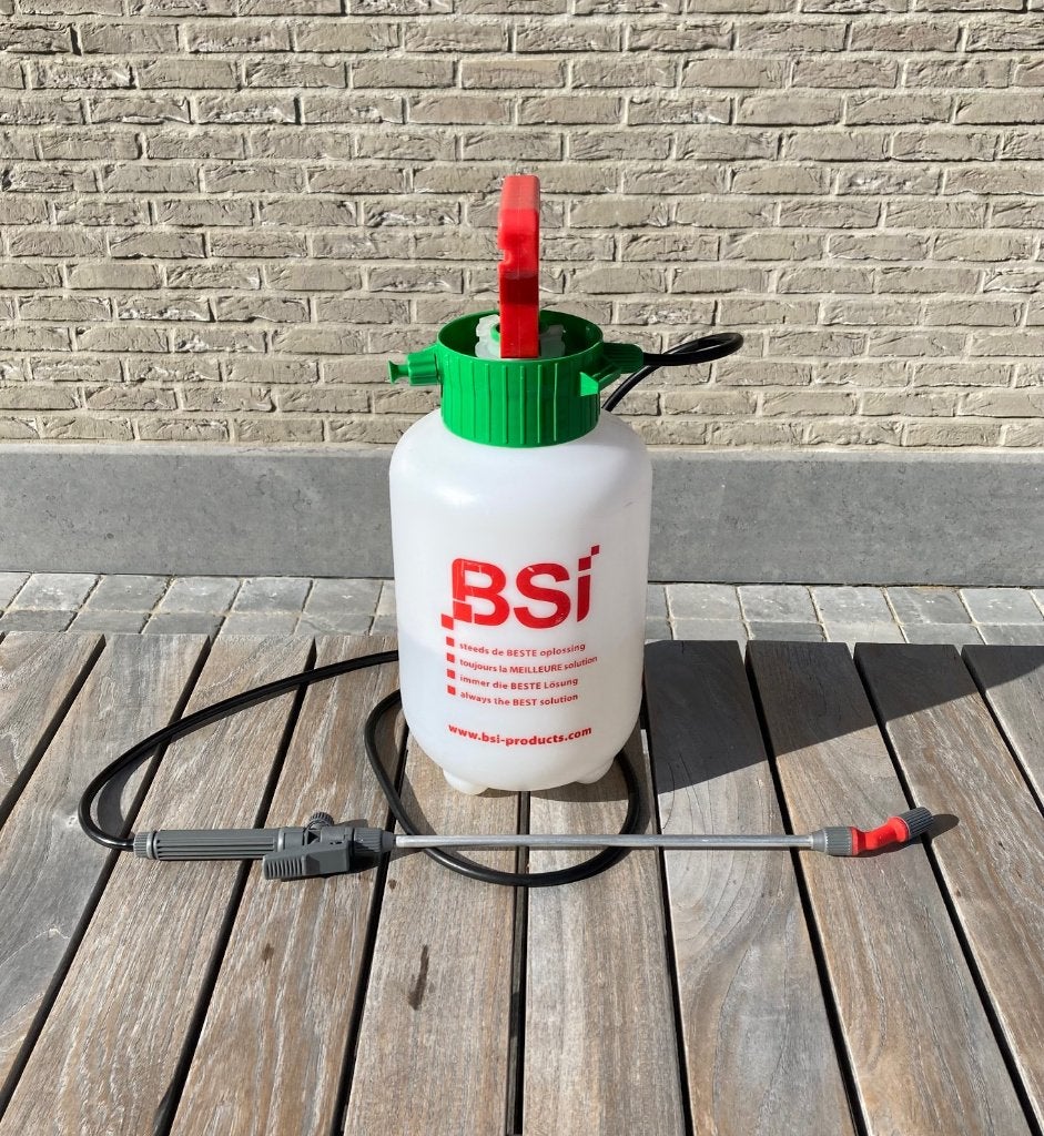 BSI drukspuit 5 liter, Tuin en Terras, Bestrijdingsmiddelen, Ophalen, Zo goed als nieuw, Overige soorten