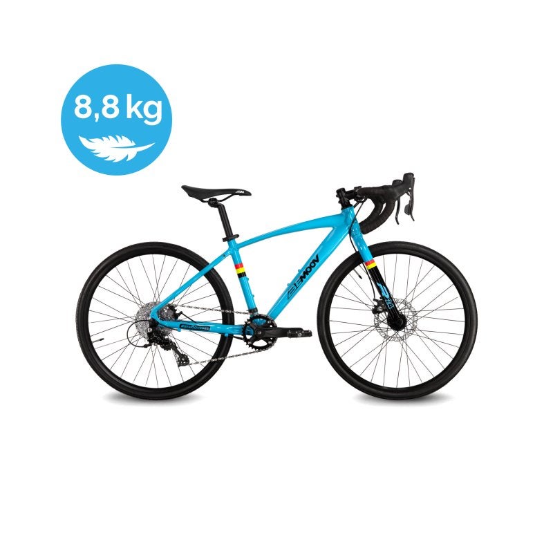BEMOOV R24 : Road/Gravel kinderfiets 24 inch, Info@bemoovbikes.com, 20 inch of meer, Verzenden, Nieuw