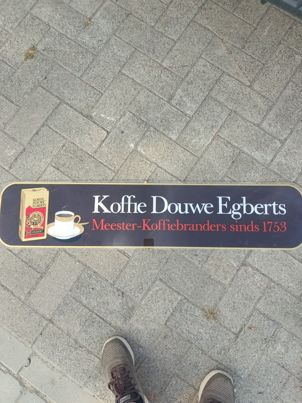 koffie Douwe Egberts, Ophalen