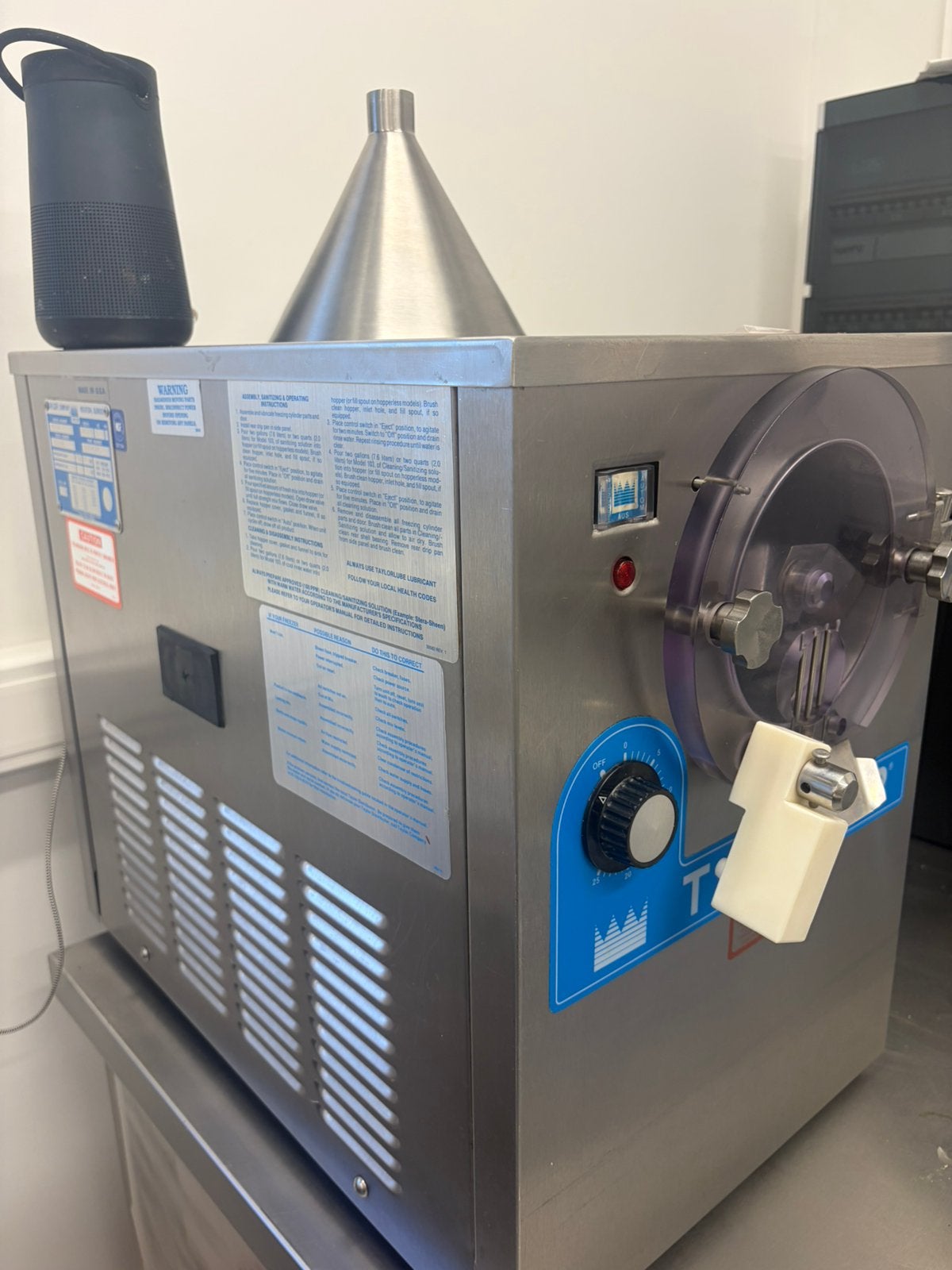 Taylor ijsmachine., Enlèvement, Utilisé
