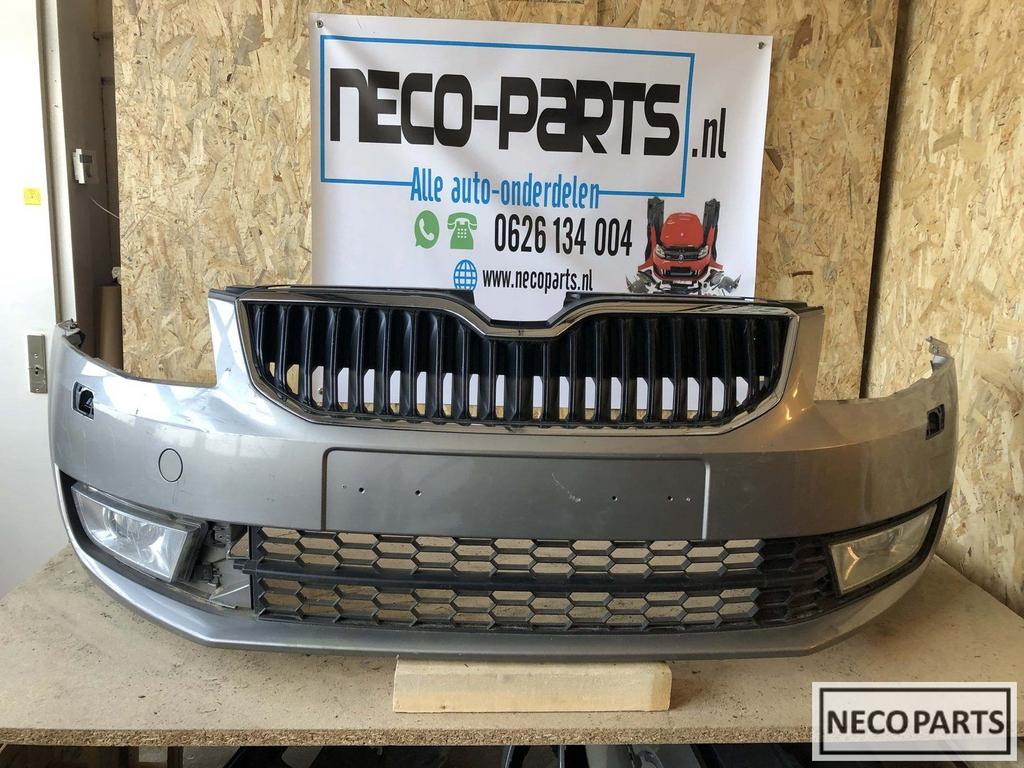 Skoda Octavia 5E 5E0 bumper voorbumper grill 2013-2018, -, -, Avant, -
