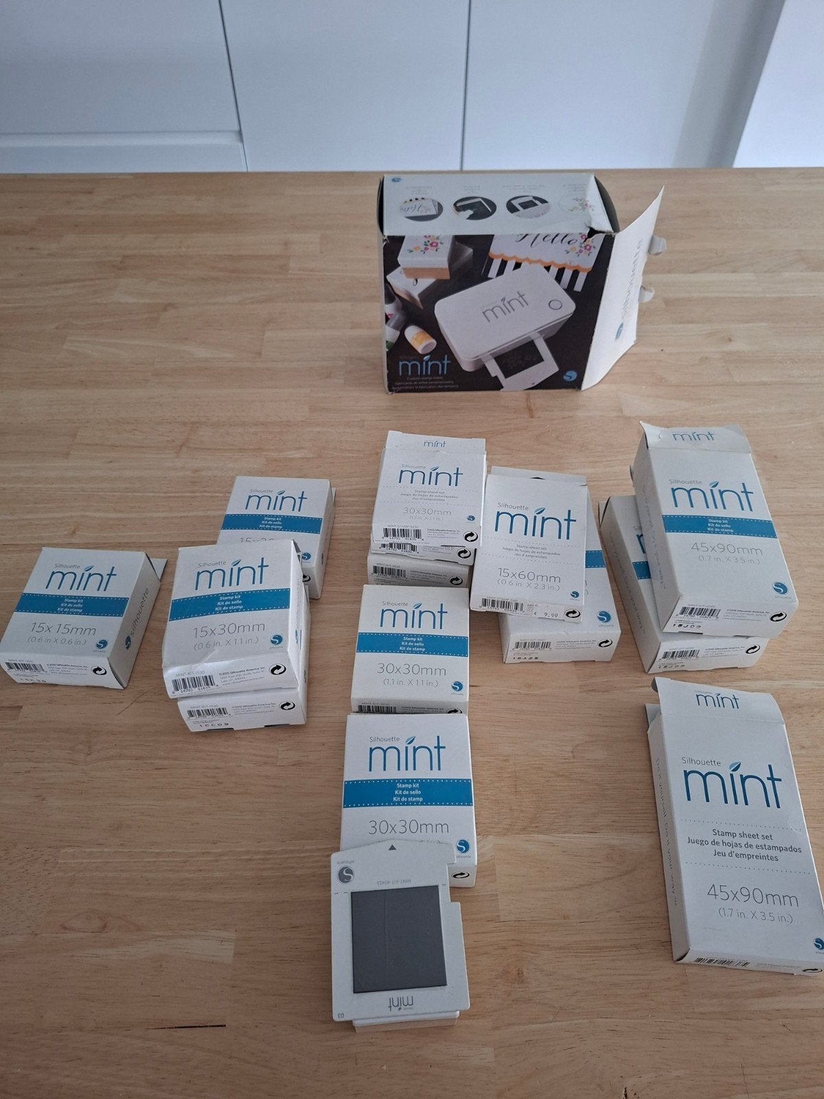 silhouette mint stempelmaker, Ophalen of Verzenden
