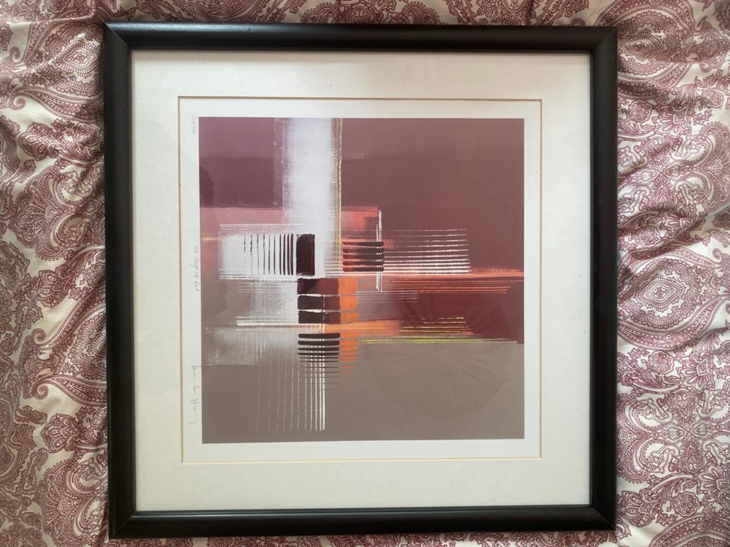 Kunst schilderij litho, Ophalen, Zo goed als nieuw