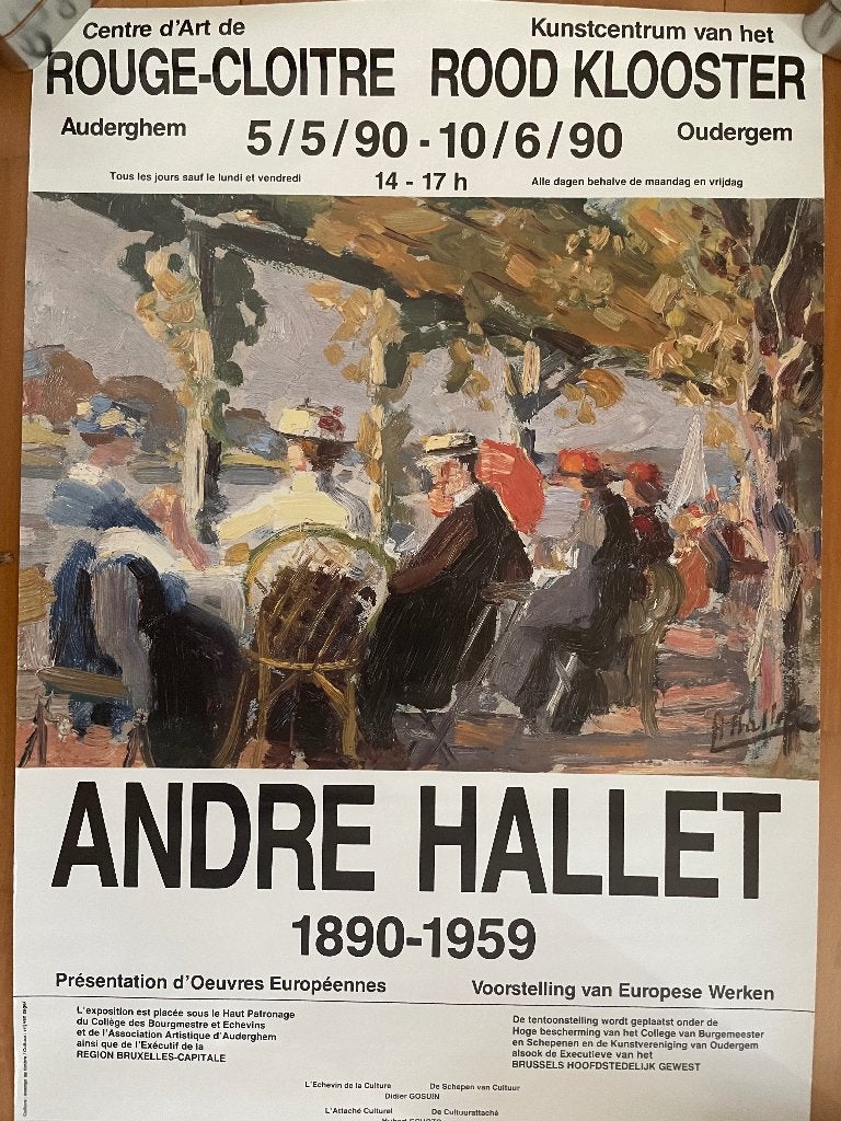 Poster, Ophalen of Verzenden, Zo goed als nieuw