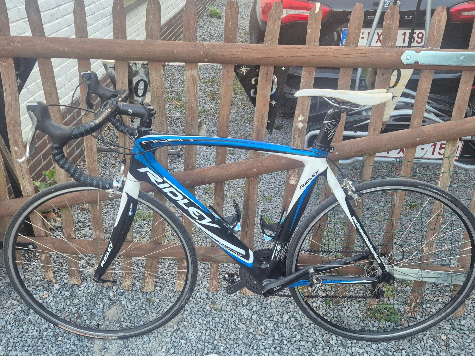 Ridley Noah carbon, Ophalen