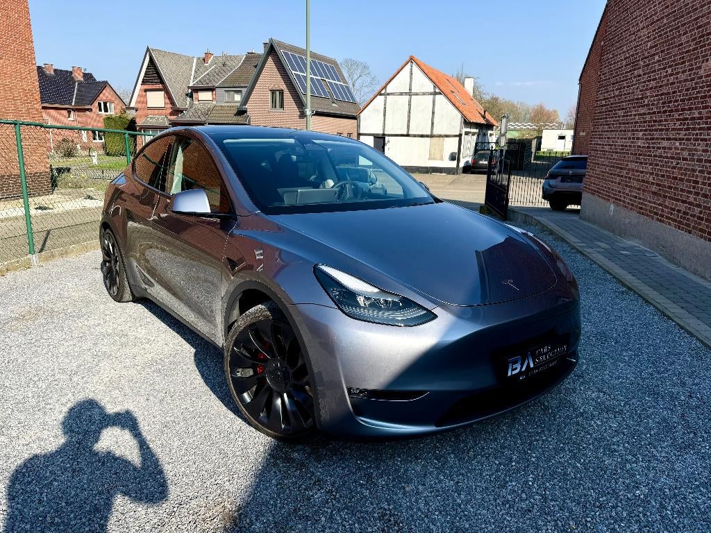 Tesla Model Y AWD Performance | Pano | Autopilot | 360!, Autos, Tesla, Cuir, Argent ou Gris, Achat, Euro 6