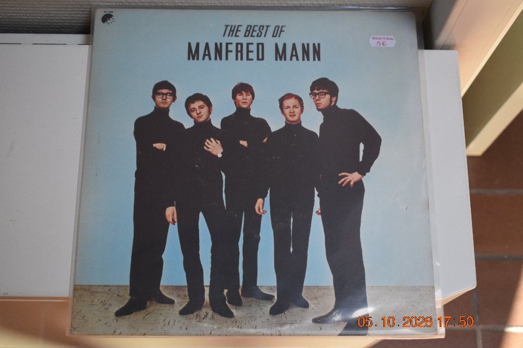 LP : The Best of Manfres Mann (Rock 'n Roll), LP, Gebruikt, Ophalen of Verzenden, Beschermende buitenhoes