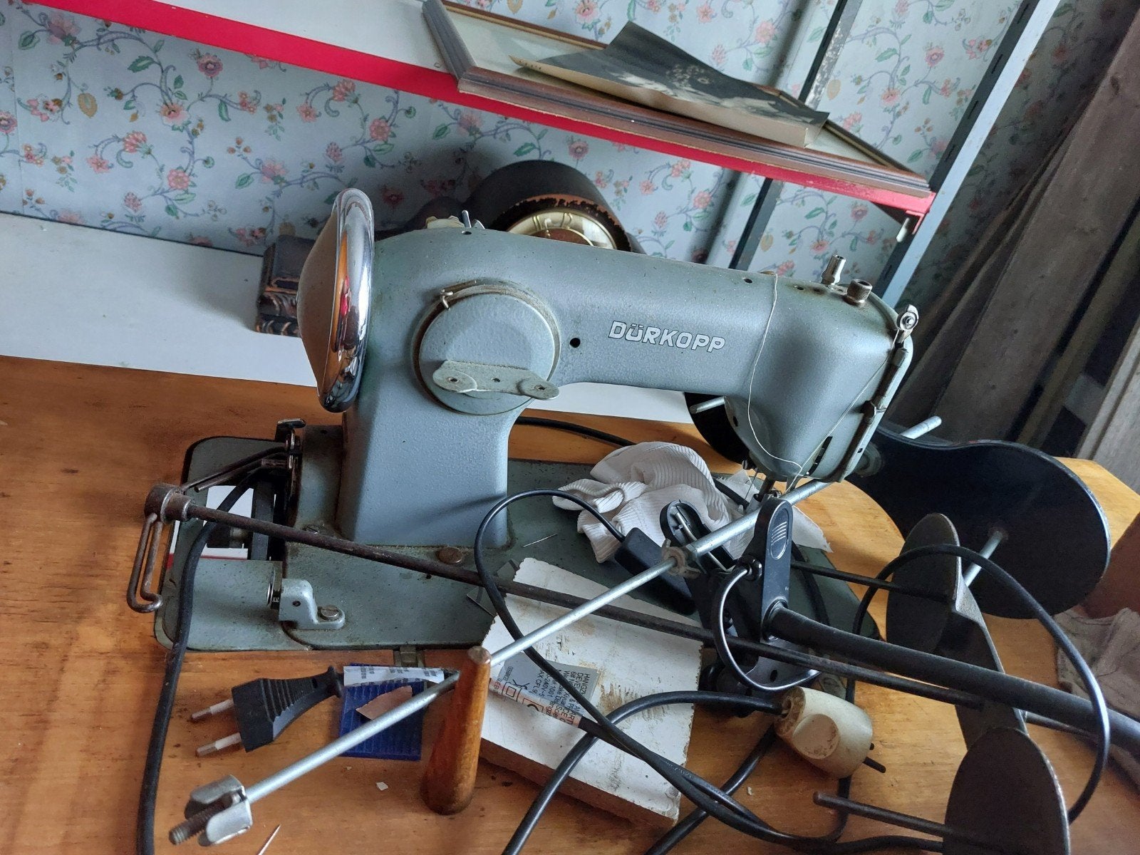 naaimachine, Ophalen, Naaimachine