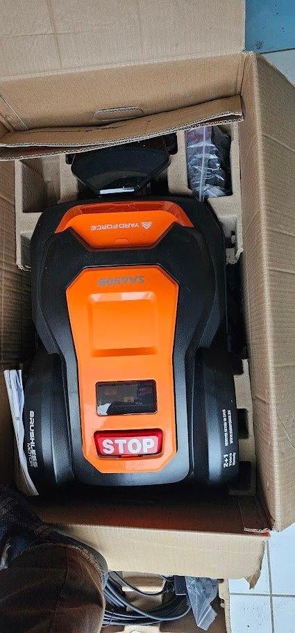 Tondeuse tortue yardforce SA650B, Neuf, Tondeuses à gazon sur batterie, Moins de 30 cm, Tondeuse rotative