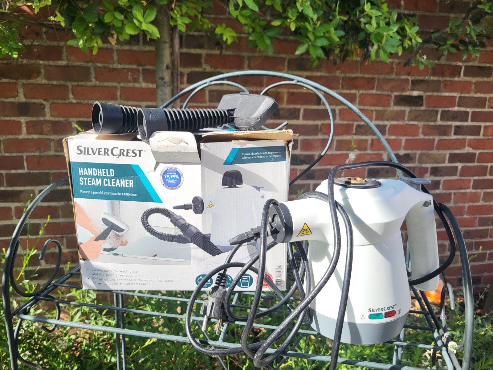 Nettoyeur à vapeur portatif SilverCrest SDR 1100 B2, Enlèvement