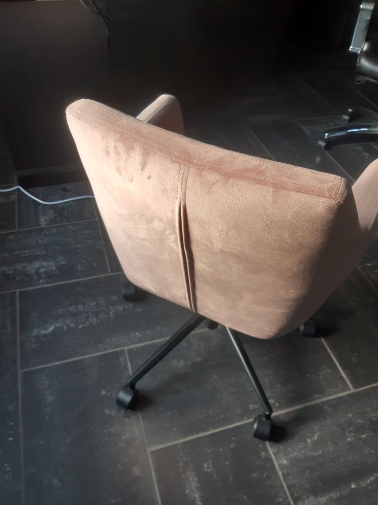 Bureaustoel, Ophalen, Zo goed als nieuw, Roze, Bureaustoel