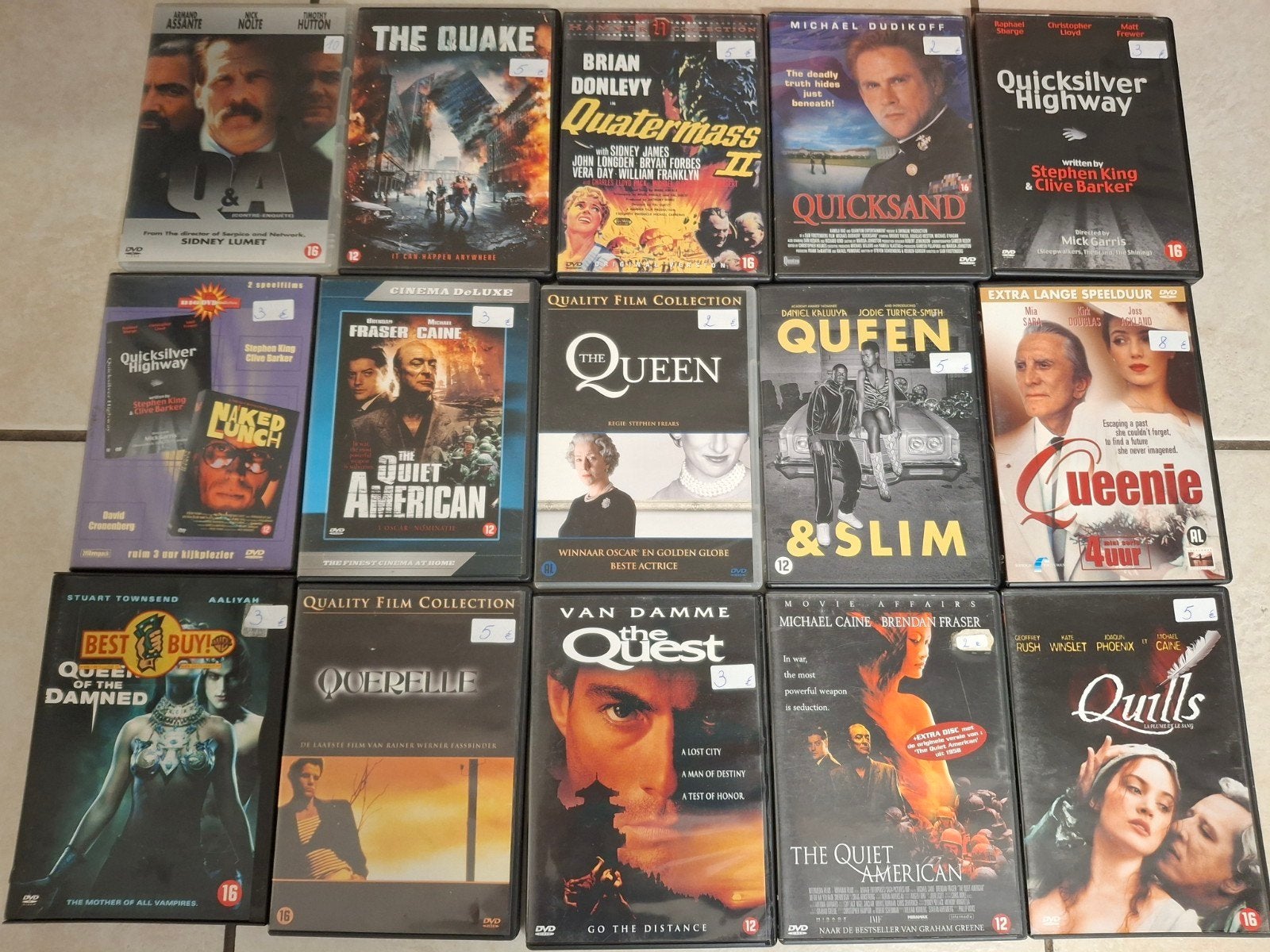 Q: super solden: - 50% bij aankoop vanaf 100€ uit alle dvd's, Ophalen of Verzenden