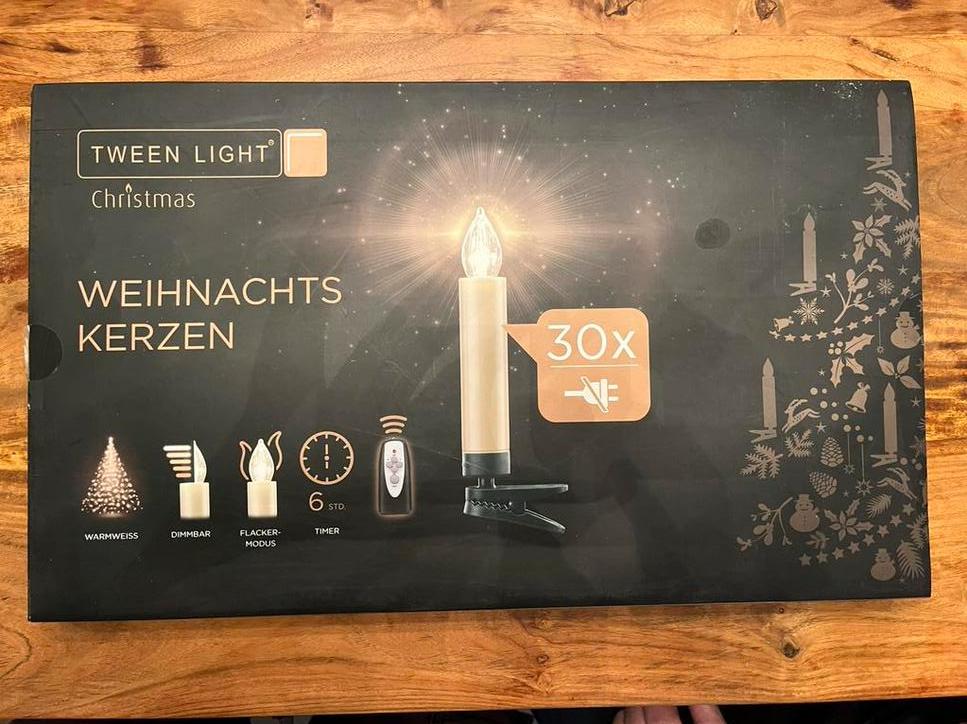 Tween Light kerstboom kaarsjes set met afstandsbediening, Diversen, Kerst, Zo goed als nieuw, Ophalen
