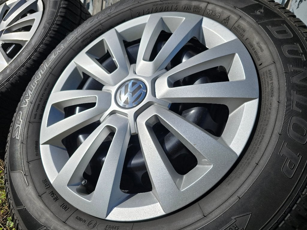 16'' VELGEN + 4 goede WINTERBANDEN, Auto-onderdelen, 16 inch, Banden en Velgen, Personenwagen, Gebruikt