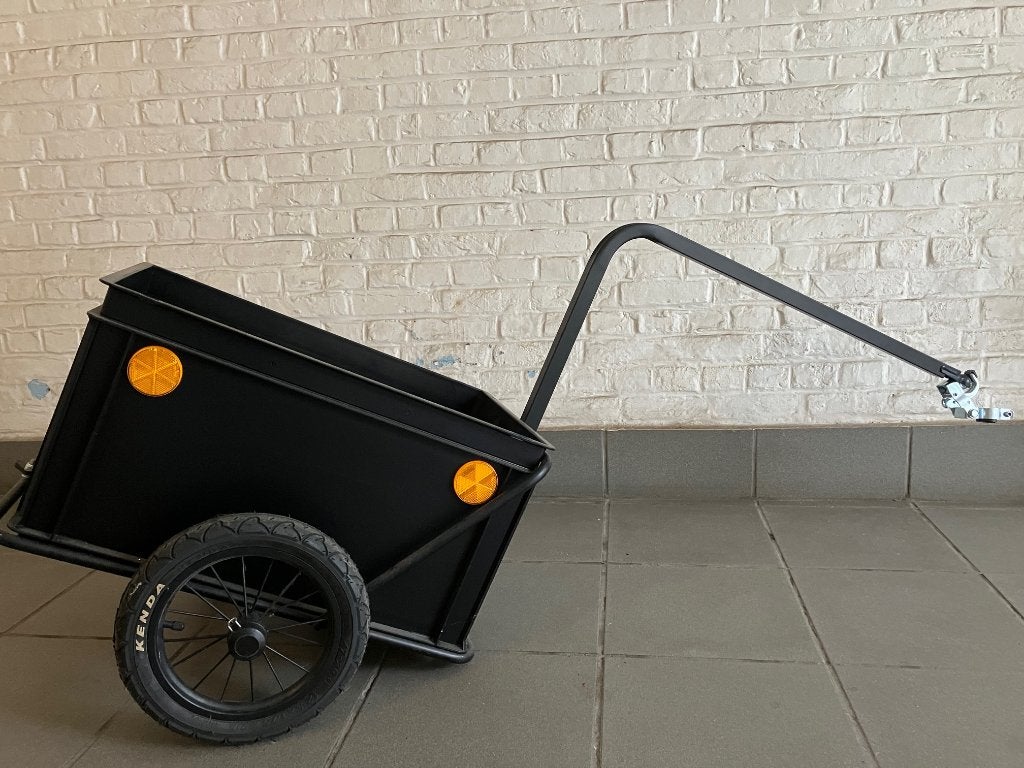 Roland Mini Boy Fiets-bagagekar (incl.deksel 60L), Ophalen, Zo goed als nieuw, Aanhangfiets, 40 tot 60 kg