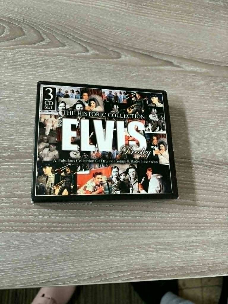 Elvis 3cdbox, The historic collection, voor slechts 10 euro., Cd's en Dvd's, Cd's | Rock, Ophalen of Verzenden, Zo goed als nieuw