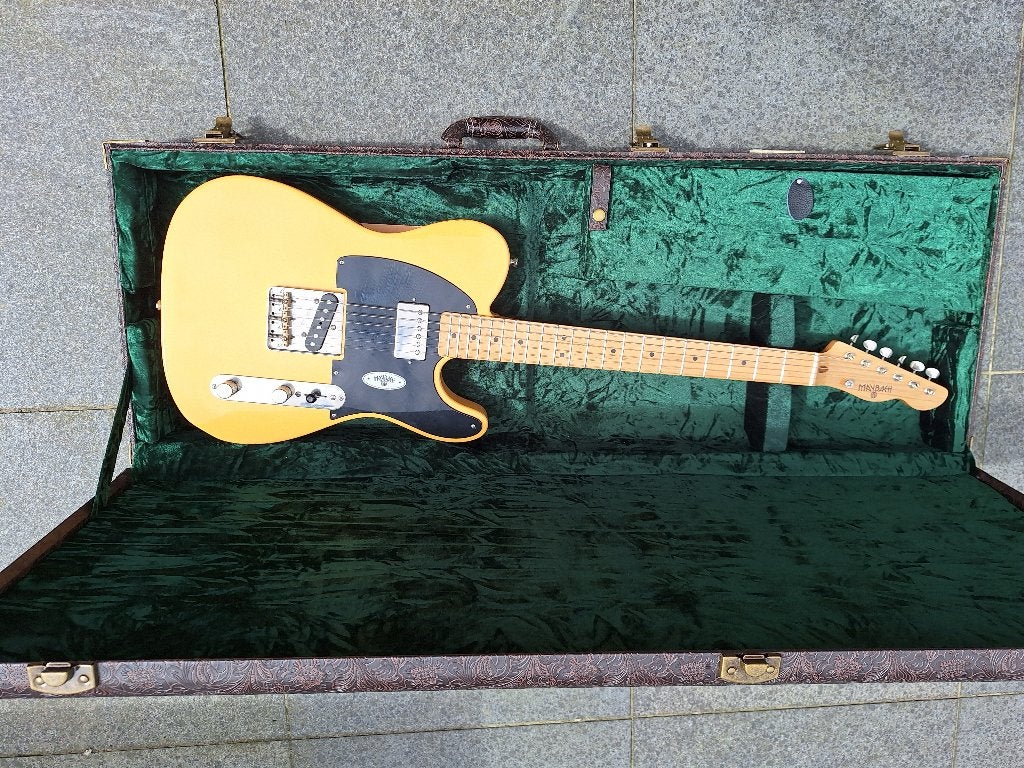 Maybach telecaster, Muziek en Instrumenten, Ophalen, Zo goed als nieuw, Solid body, Overige merken