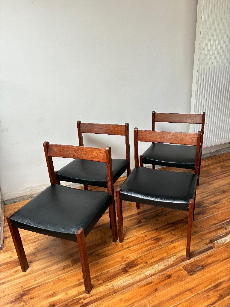 Vintage stoelen, Antiquités & Art, Antiquités | Meubles | Chaises & Canapés, Enlèvement