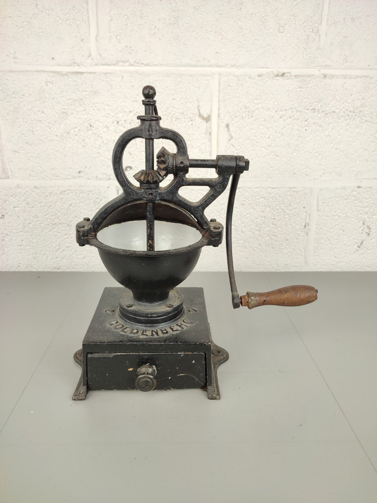 Grote Goldenberg koffiemolen, Ophalen of Verzenden
