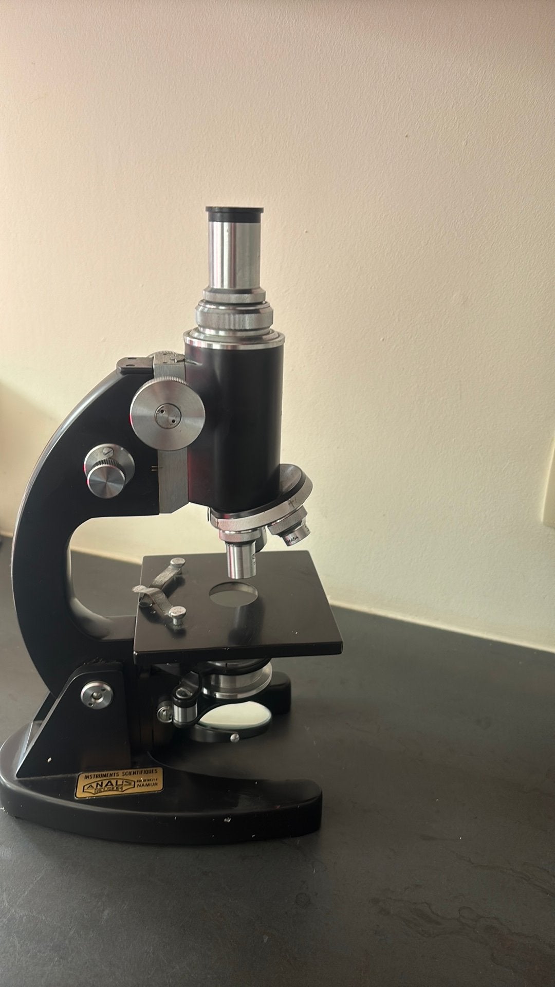 Microscoop, Ophalen, Zo goed als nieuw