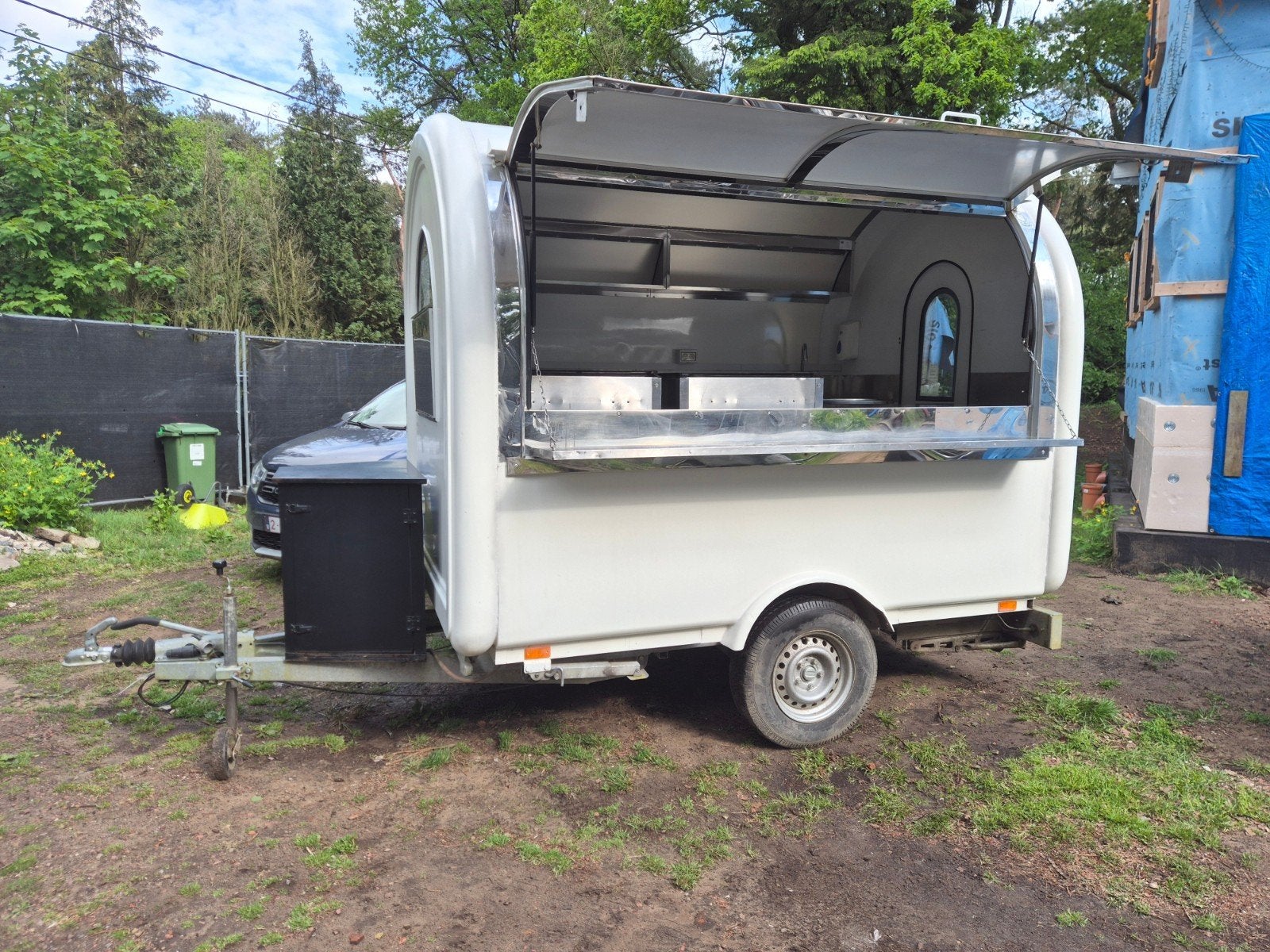 Foodtruck hamburgerkraam, Zakelijke goederen, Ophalen