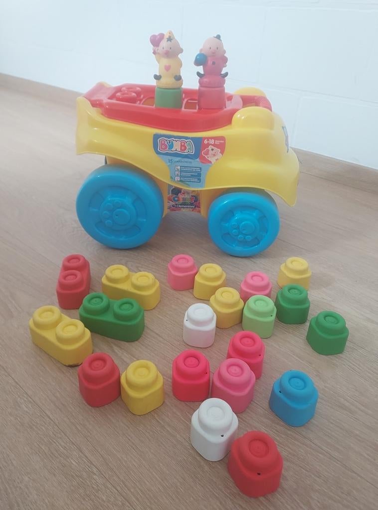 Chariot de randonnée Clementoni Bumba avec blocs, Enfants & Bébés, Jouets | Éducatifs & Créatifs, Enlèvement
