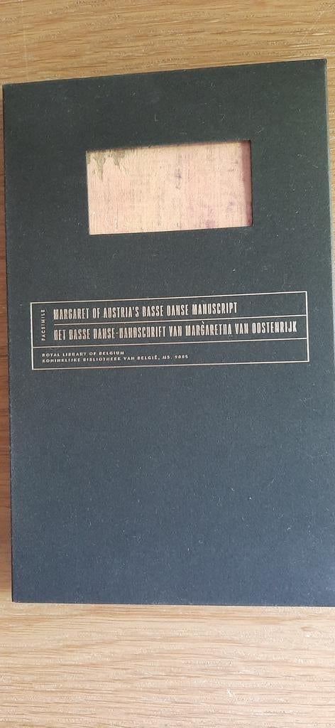 Basdansmanuscript van Margaretha van Oostenrijk - NIEUW, Muziek en Instrumenten, Overige Muziek en Instrumenten, Ophalen, Nieuw