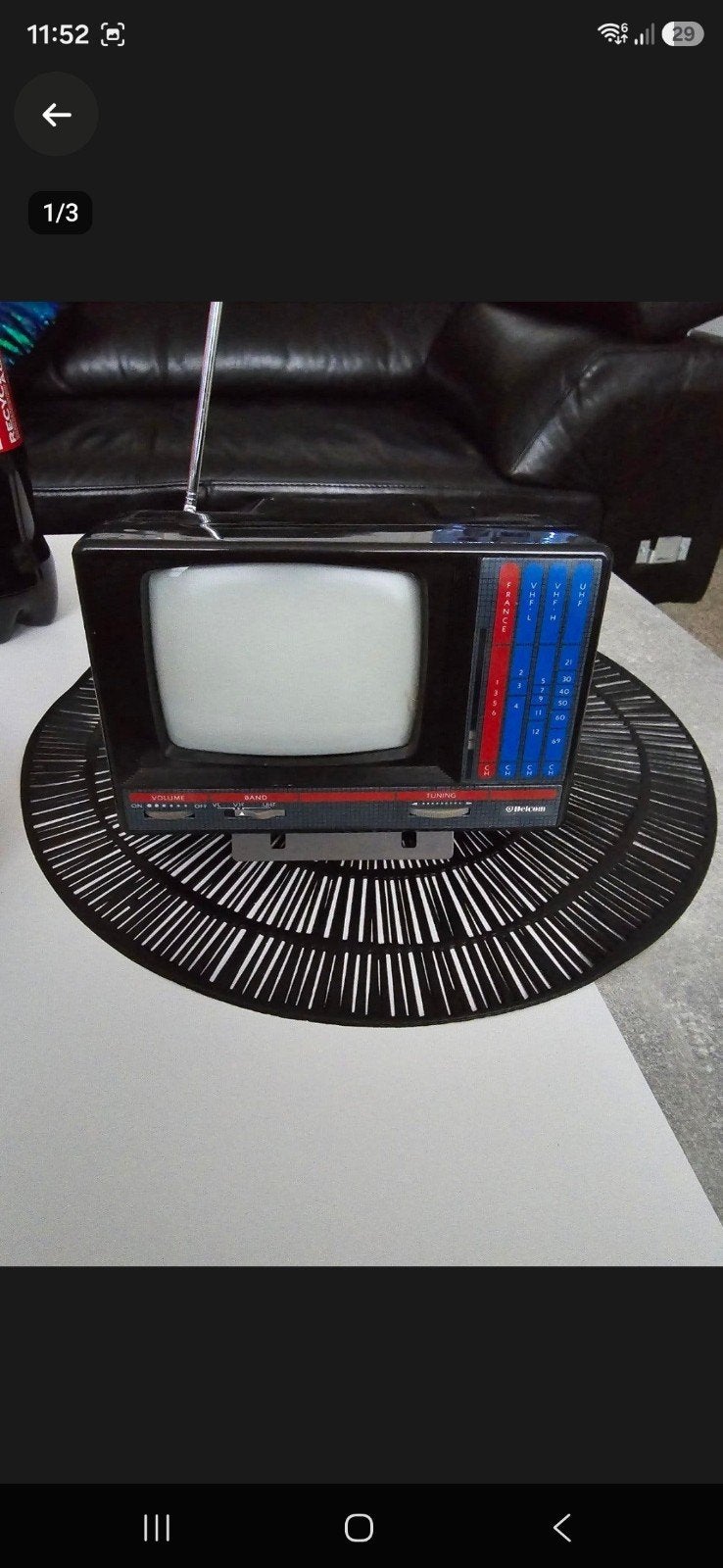 tv vintage, TV, Hi-fi & Vidéo, Télévisions vintages, Enlèvement ou Envoi