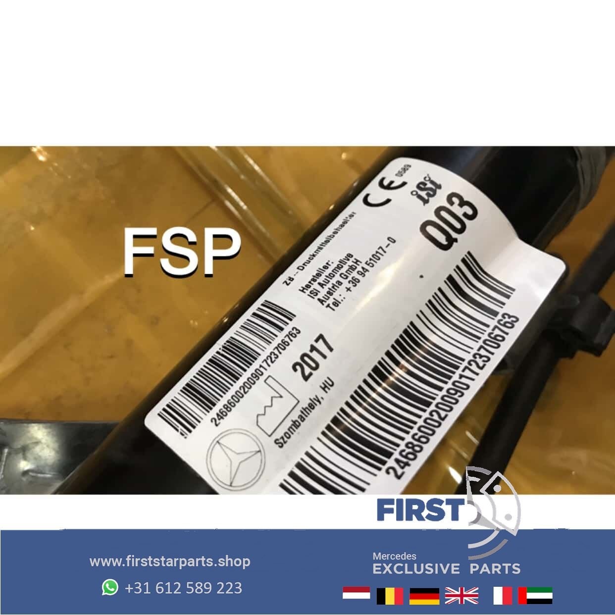 A2468600200 Druk regelaar Mercedes W176 A W246 B W117 CLA W1, Gebruikt, -, Ophalen of Verzenden, -