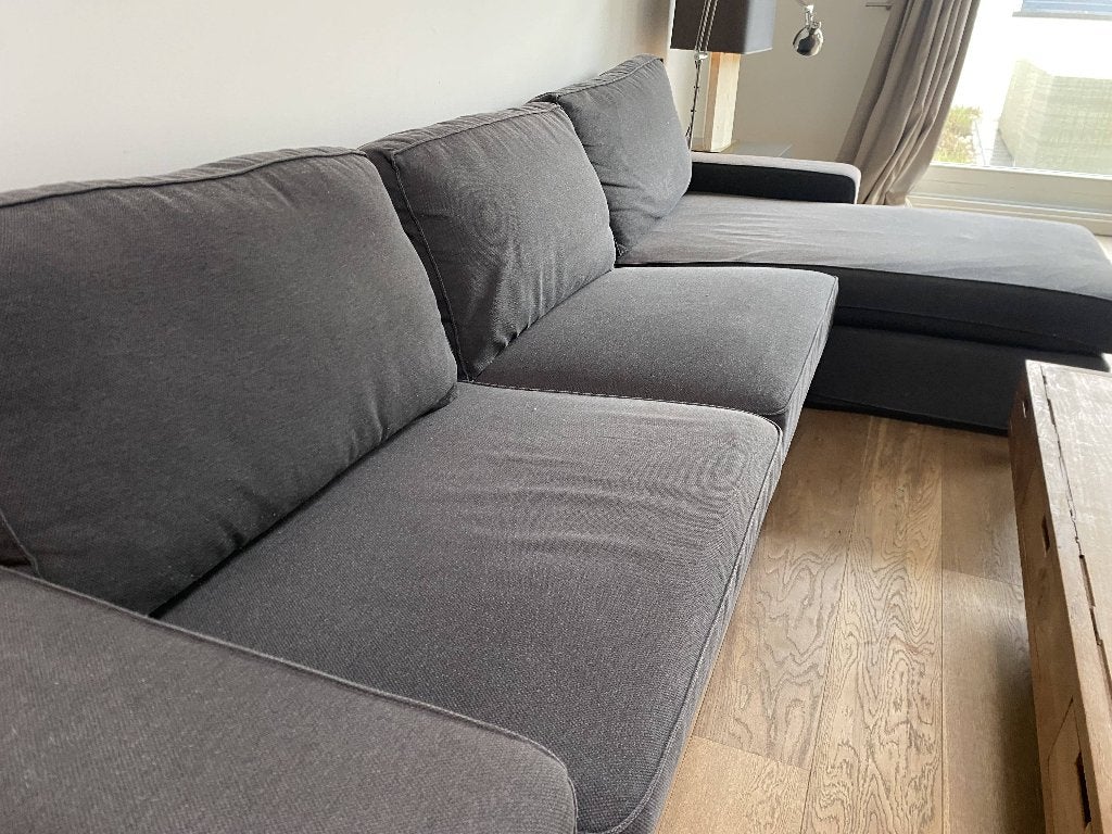 Canapé 3 places avec Meridienne, Maison & Meubles, Canapés | Salons, Utilisé, Banc d'angle, Trois personnes, 250 à 300 cm, 75 à 100 cm