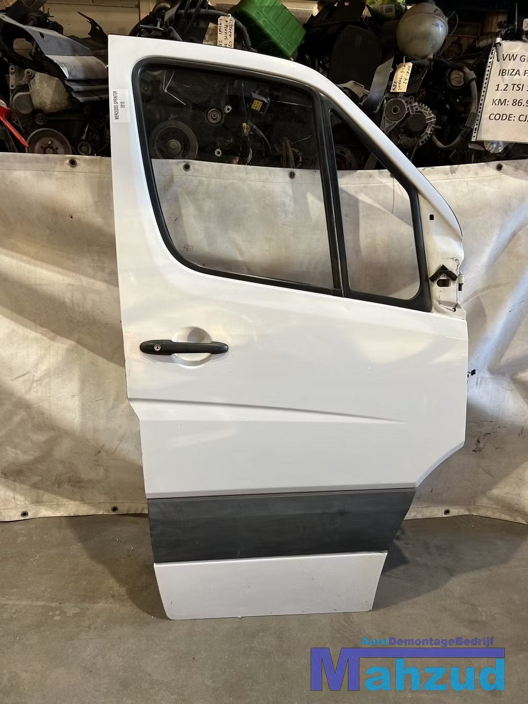 MERCEDES SPRINTER 906 B906 Rechts wit deur portier 2006-2018, Auto-onderdelen, Gebruikt, Mercedes-Benz AG, Deur, Mercedes-Benz