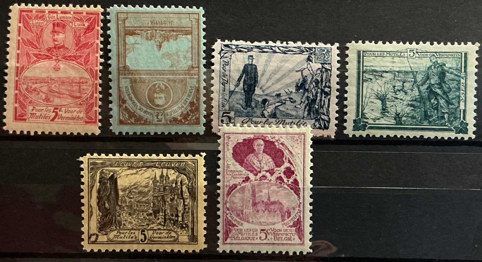 LOT 783. COB: E1/6. Érinophilie. MNH., Enlèvement ou Envoi, Non oblitéré, Gomme originale, Neuf
