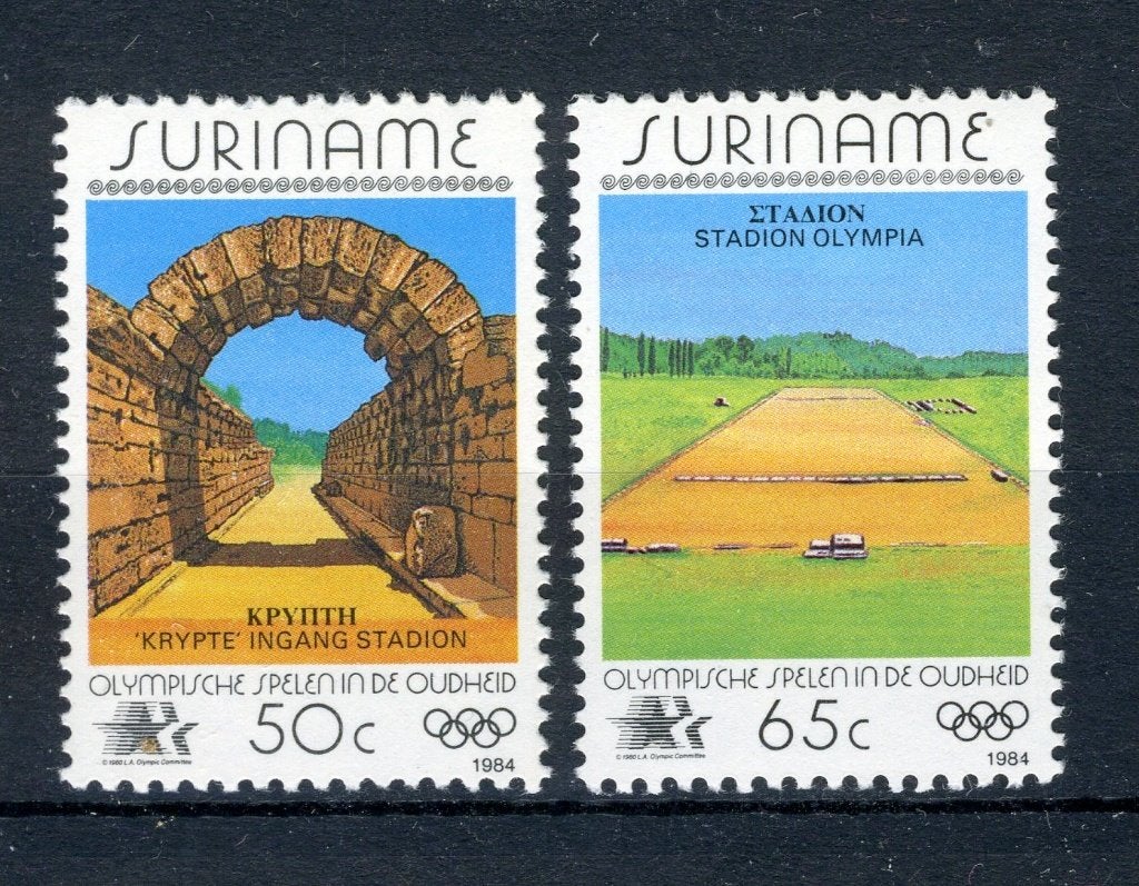 SURINAME 1091/1902 MNH 1984 - Olympische Spelen, Postzegels en Munten, Verzenden, Postfris