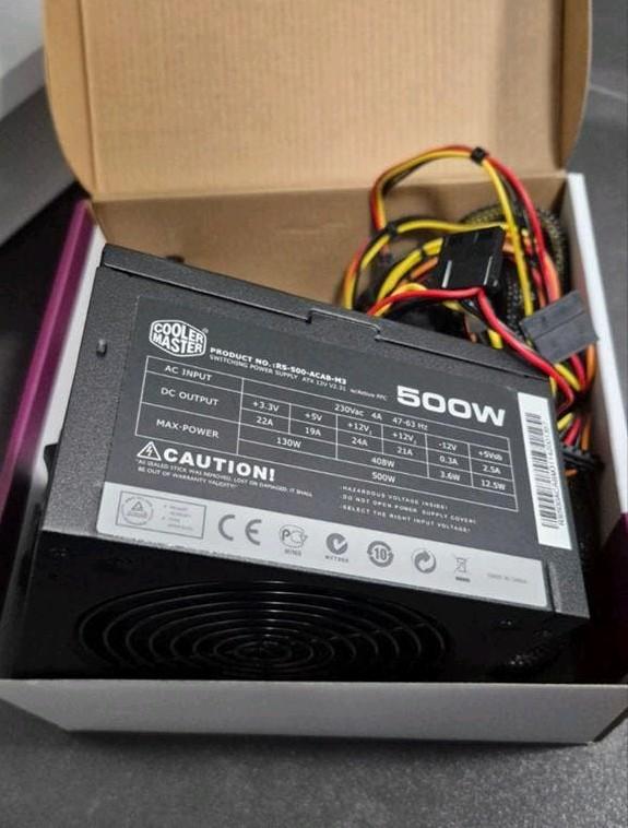 Cooler Master B500, Computers en Software, Interne voedingen, Ophalen of Verzenden, Nieuw