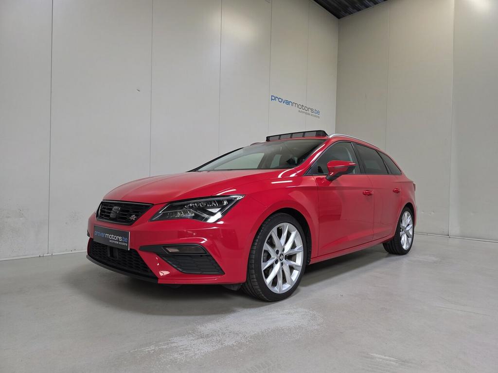 Seat Leon ST 1.5 Benzine Autom. - FR Line - Pano - Topstaat, Auto's, 1498 cc, 4 cilinders, https://public.car-pass.be/vhr/88138de9-e9b5-488f-8ec9-282d284f0b82