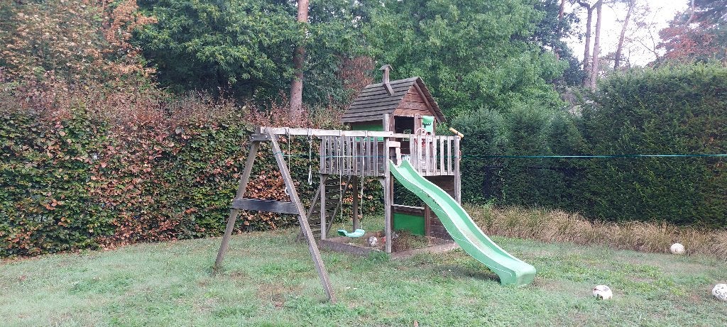 Tour de jeu en bois pour le jardin, Enlèvement, Utilisé, Bois