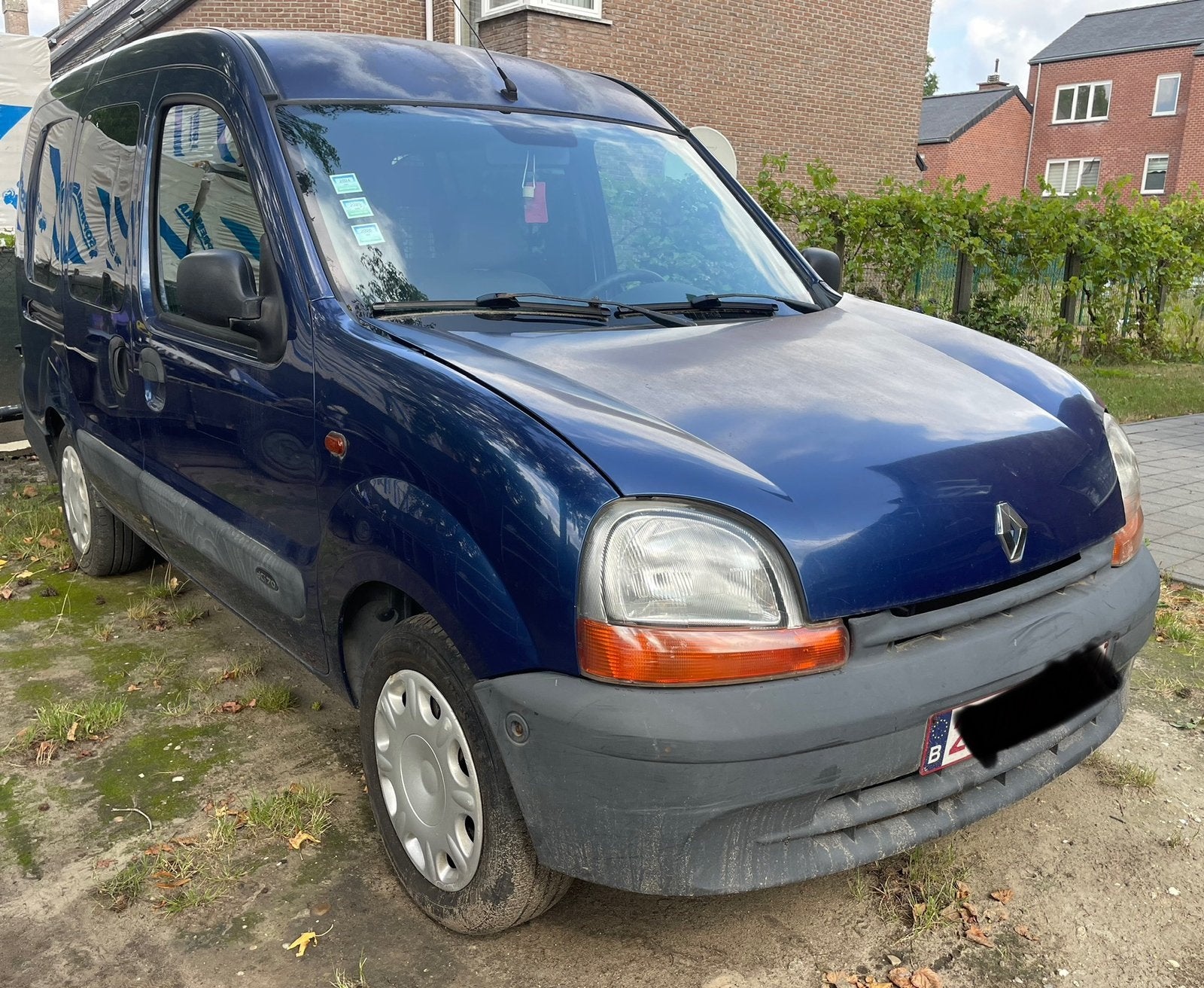Renault kangoo dubbel cabine, Auto's, Bestelwagens en Lichte vracht, Voorwielaandrijving, Leder, Particulier, USB