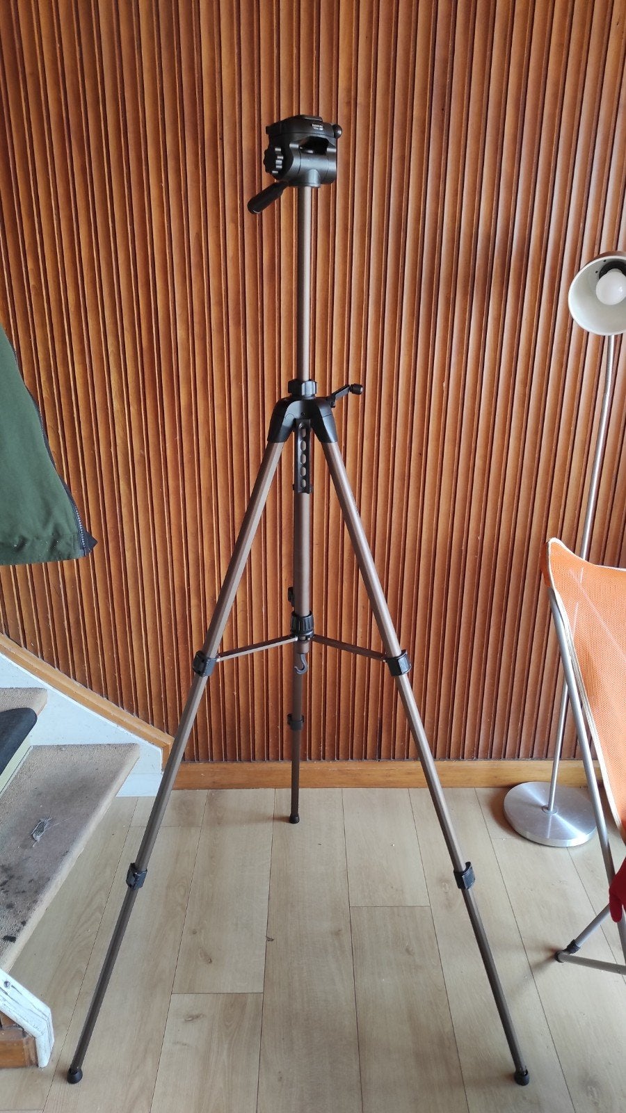 video, fotostatief Hama Star 63 tripod, Audio, Tv en Foto, Fotografie | Statieven en Balhoofden, Ophalen, Hama