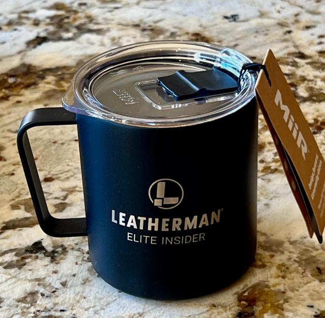 Tasse à café Leatherman Elite Insider MiiR Camp avec aspir, Envoi, Neuf